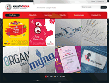 Tablet Screenshot of kreativindia.biz
